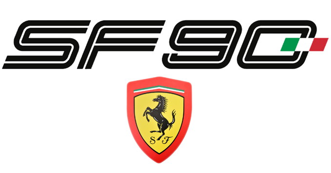 SF90 - Ferrari 2019 F1 logo