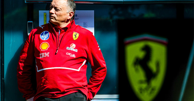 Fred Vasseur, Ferrari team boss, 2025 F1