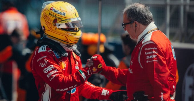 Lewis Hamilton, Ferrari, 2026 F1, helmet