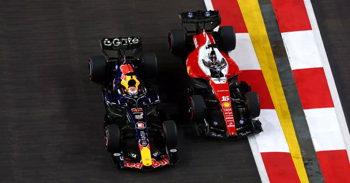 F1 Austin FP2 telemetry: Ferrari downforce gains, Red Bull balance and ...
